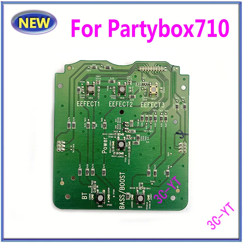1 Uds. Tablero de botones de interruptor de llave Original para JBL Partybox710 Party box 710 E168066 400112-062110
