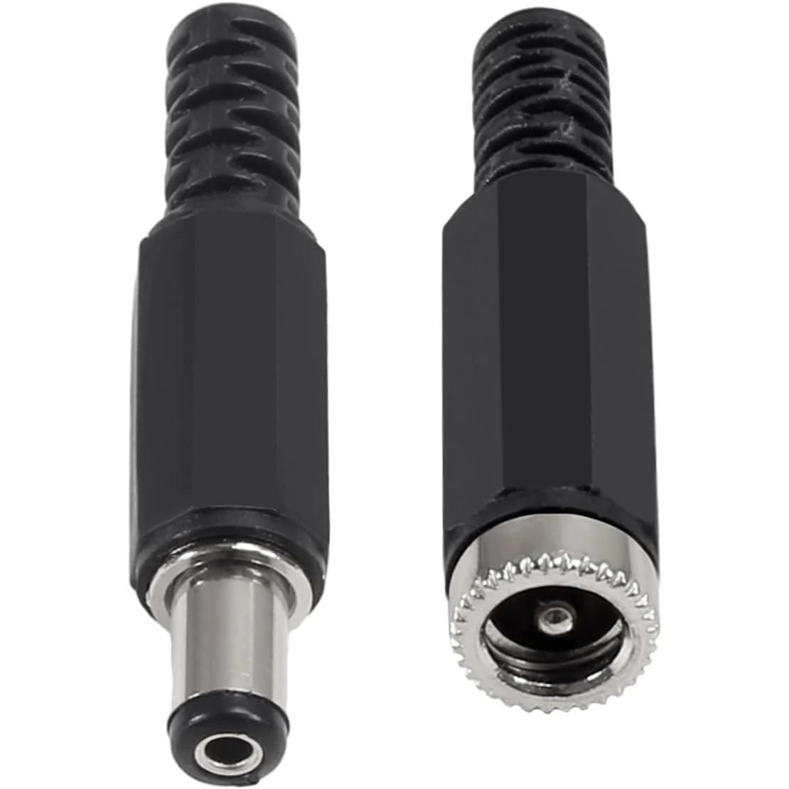 10 pares de enchufe CC 5,5mm x 2,1mm hembra DC barril Jack soldadura conectores CC 5,5x2,1mm enchufe de alimentación CC macho hembra - imagen 5