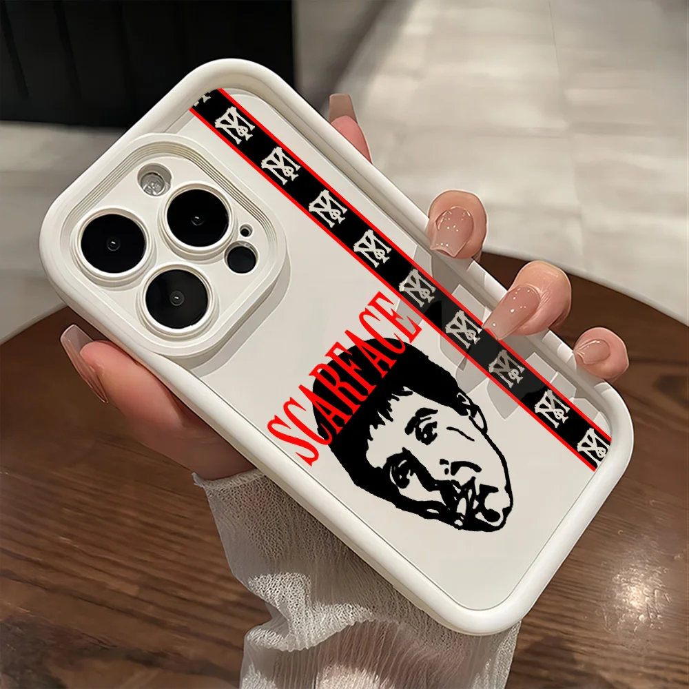 Funda de teléfono S-ScarfaceS de película caliente para Samsung Galaxy A17 A07 A06 A26 A16 A06 A35 A55 A25 A15 A54 A34 A36 A24 4G 5G funda trasera suave - imagen 2