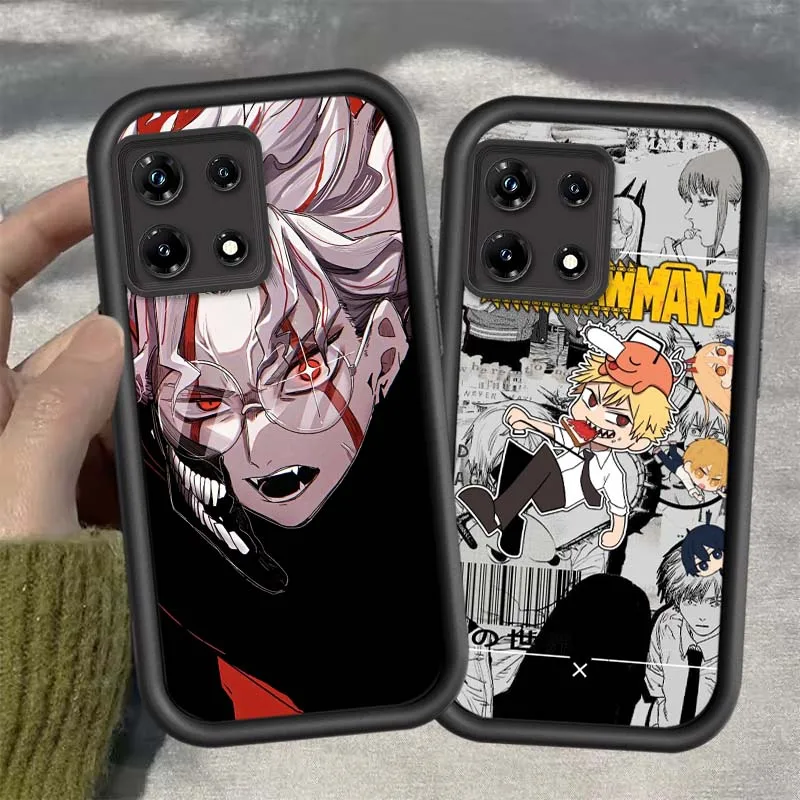 Cubierta de Anime para hombre motosierra para Infinix Tecno Pova Spark 3 4 5 6 Go 7 7T 10 10C 20 20C 30 30C Pro Plus Neo Eye escalera funda de teléfono - imagen 4
