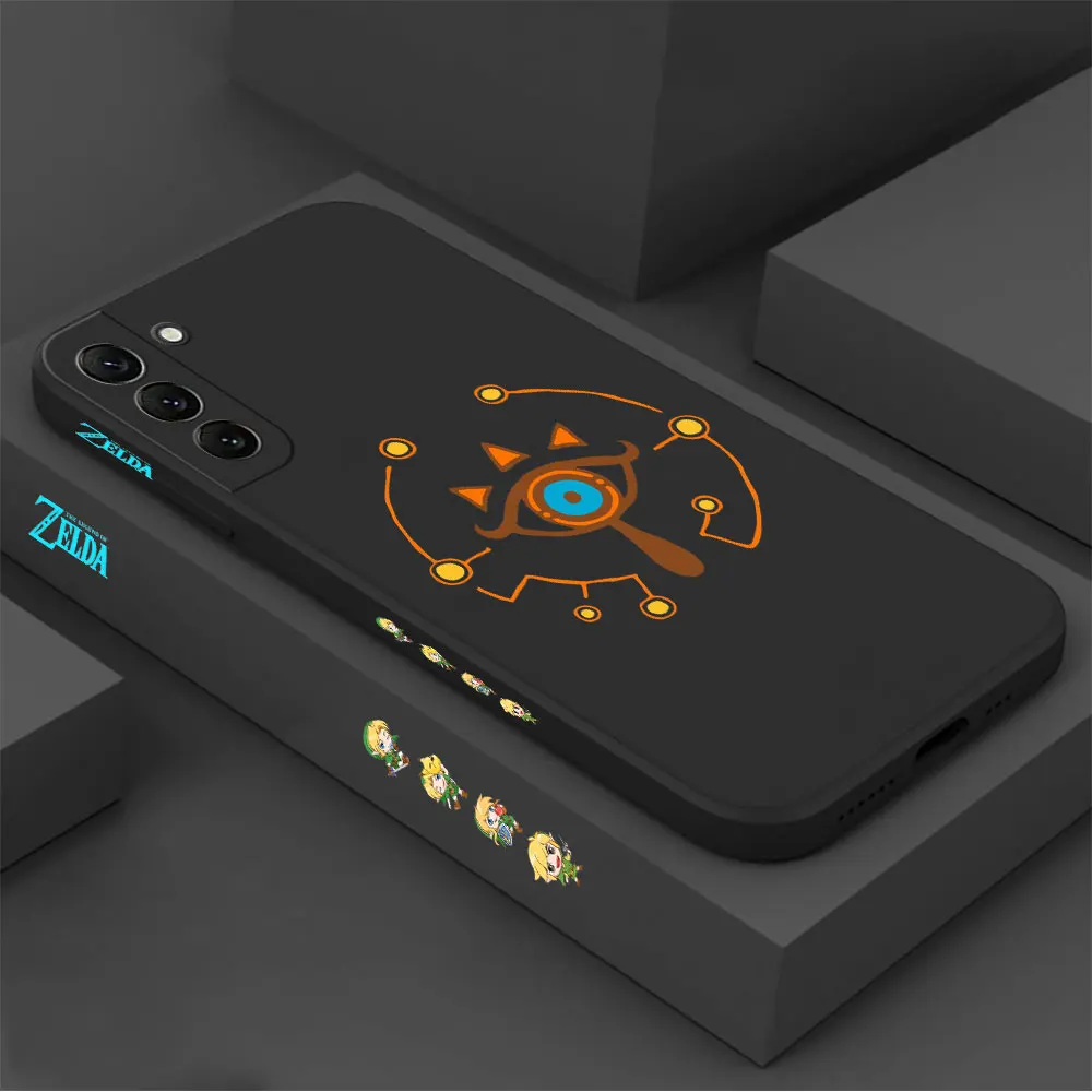 The L-Legend Of Z-Zeldas Phone Case For Samsung Galaxy S24 S23 S22 S21 S20 Fe Ultra Plus 5G S11 S10 S10E S9 Plus Liquid Cover - imagen 3