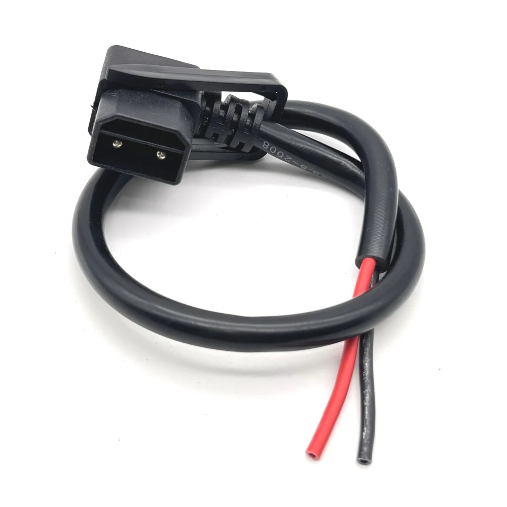 Interfaz de carga de batería de litio para bicicleta eléctrica, enchufe de repuesto con cable, adaptador de conector de cargador de vehículo eléctrico, 2 + 6 - imagen 3