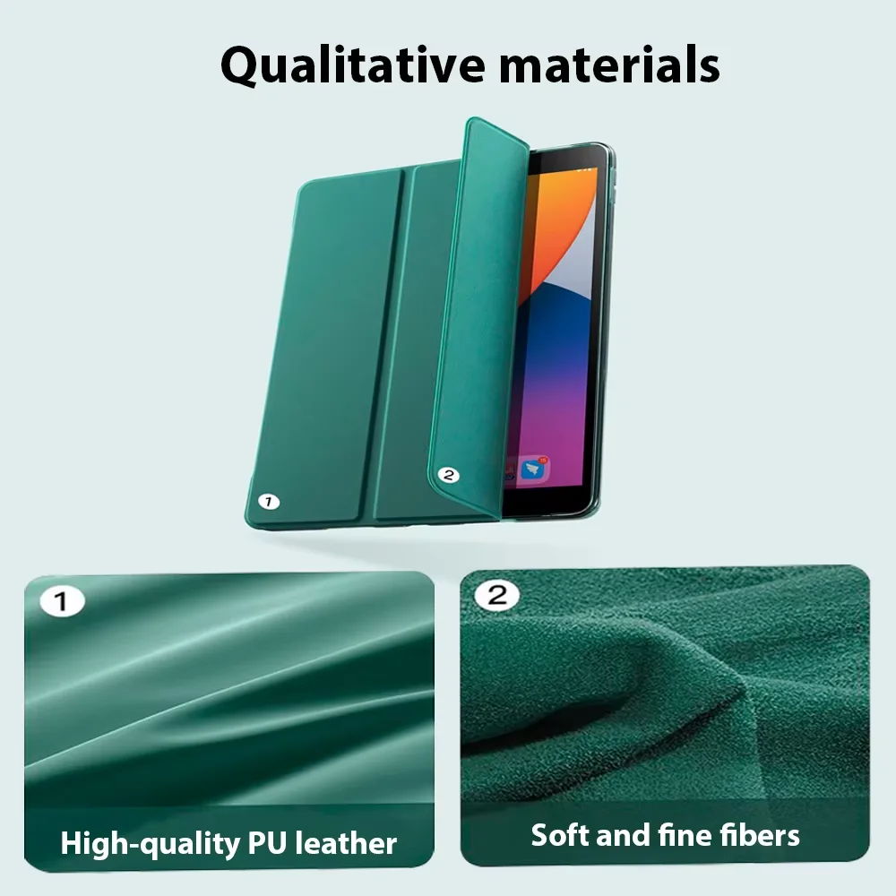 Funda magnética para tableta Samsung Galaxy Tab A9 Plus, funda inteligente de 11 pulgadas con soporte trasero de TPU suave para S6 LITE 12,4 pulgadas S7 + S8 + S9 + S7 FE - imagen 4