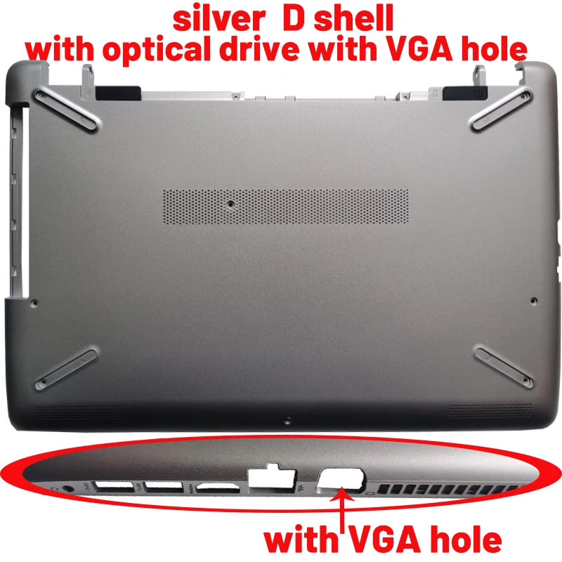 Silver D With VGA