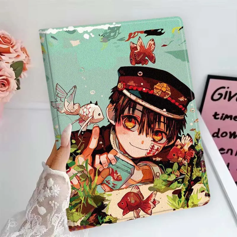 Hanako Kun arte para Samsung Galaxy Tab S11 S10 S9 S8 S7 S6 A10.1 A9 A8 A7 10,9 10,1 10,4 Lite FE Plus pulgadas funda para tableta - imagen 3