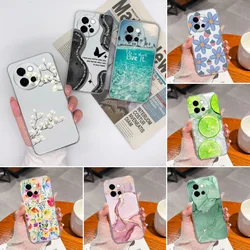 Para Vivo V40 Lite 5G Global funda de teléfono ocio mariposa suave claro delgado silicona anticaída contraportada para Vivo V40Lite parachoques