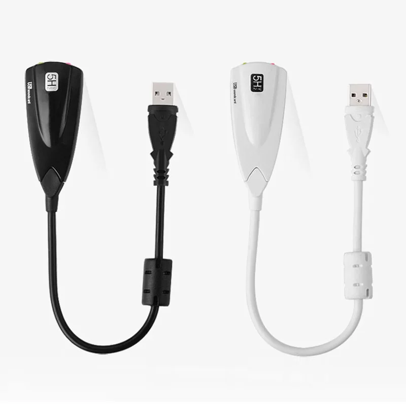 Tarjeta de sonido USB externa, adaptador de Audio 3D de 7,1 canales, Cable Jack de 3,5mm para ordenador portátil, PC, Notebook, auriculares, altavoz, micrófono - imagen 3