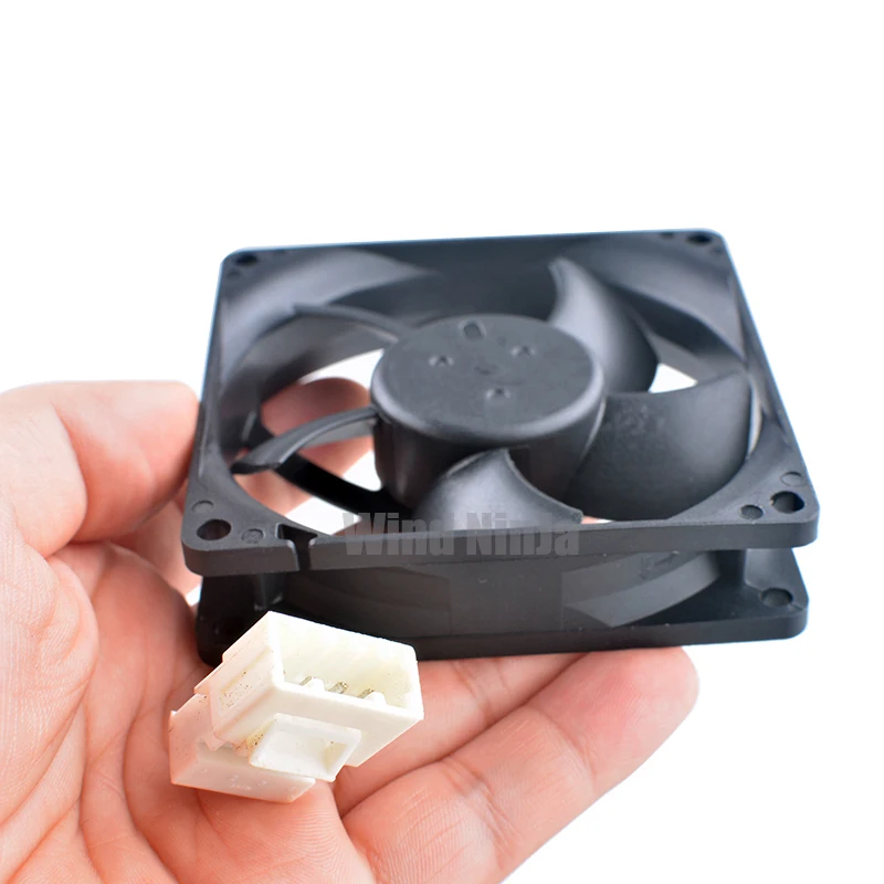 AFC0812DD 8cm 80mm ventilador 80x80x20mm DC12V 0.75A 4pin doble rodamiento de bolas ventilador de refrigeración de alta velocidad para CPU de chasis de estación de trabajo - imagen 5