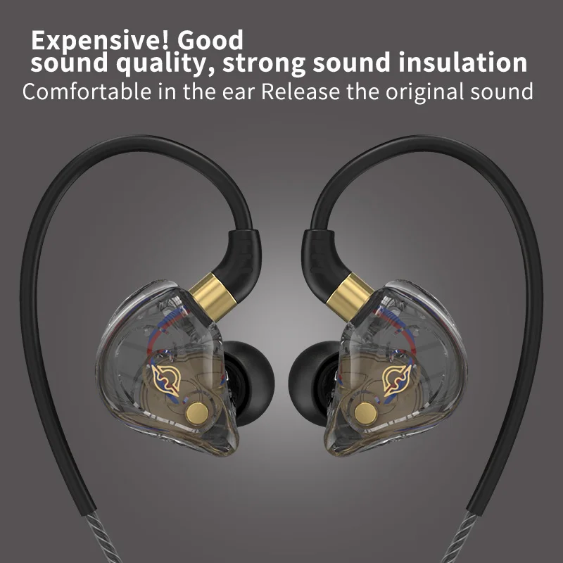 Nuevos auriculares intrauditivos con cable de graves con sonido HiFi de 3,5mm con micrófono HD, auriculares dinámicos con reducción de ruido, auriculares deportivos para juegos - imagen 5