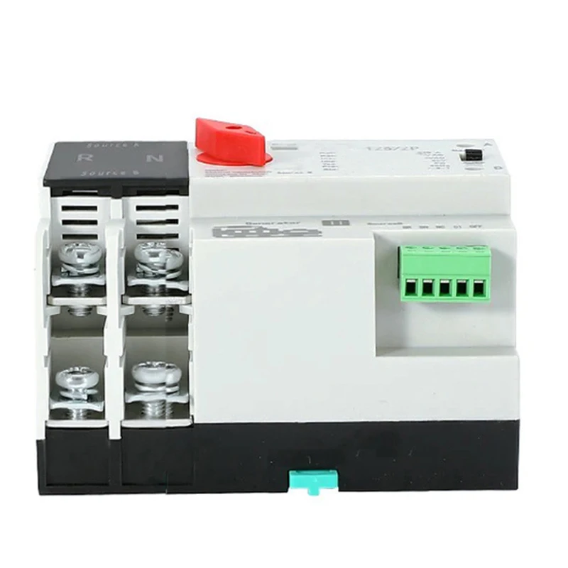 Interruptores selectores eléctricos de transferencia automática de doble potencia ininterrumpidos 2P 63A 100A 125A 110V 220V - imagen 3
