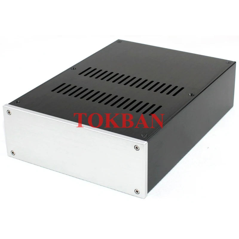 Tokban Audio-carcasa de aluminio para chasis de amplificador de potencia, carcasa de preamplificador HIFI DIy, WA103, 223x80x308mm - imagen 2