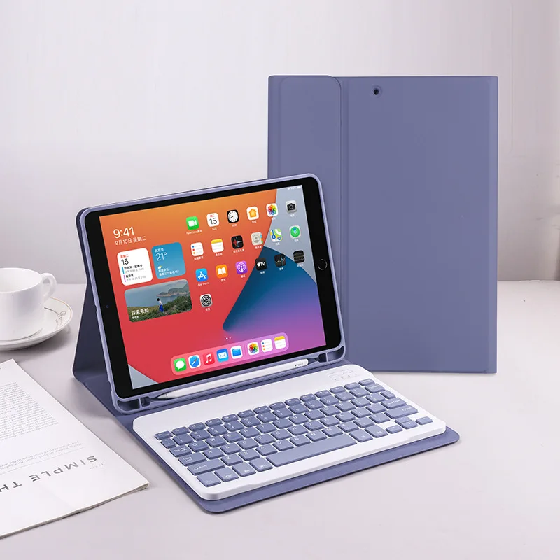 Funda con teclado mágico para ipad mini 6, funda de 8,3 pulgadas para iPad mini 7 8,3 1 2 3 mini 4 5 7,9 pulgadas con teclado Bluetooth de 7 pulgadas