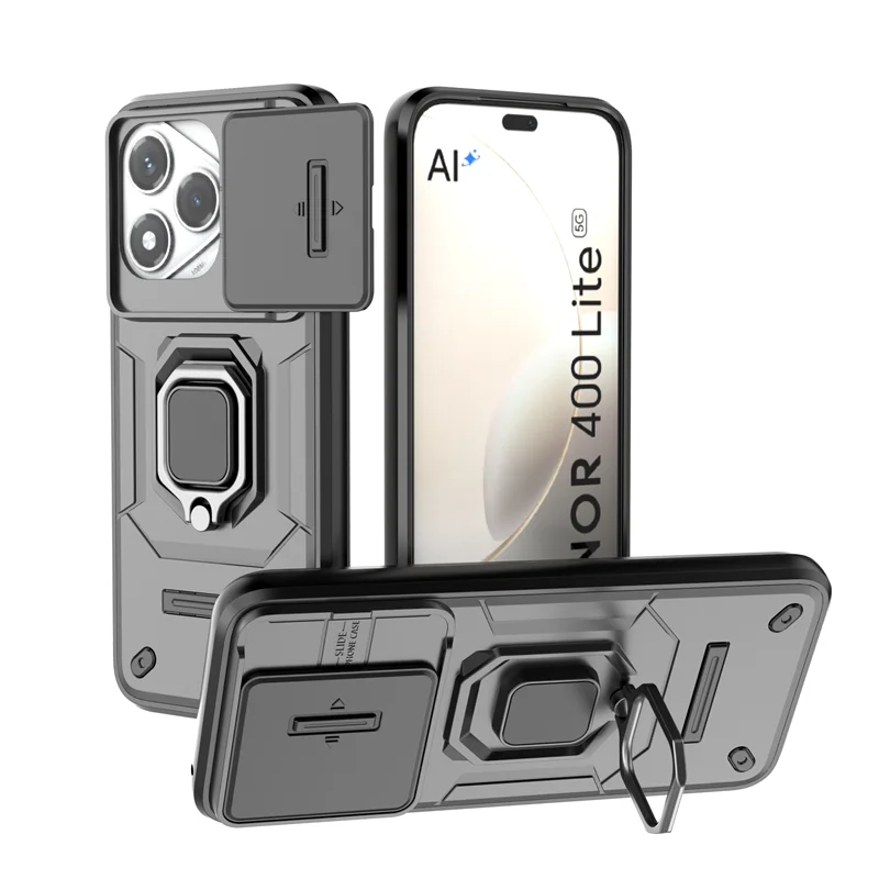 Para Honor 400 Lite Funda deslizante Windows Funda Honor 400 Lite Funda Coque soporte de batalla Funda de teléfono a prueba de golpes Honor 400 Lite - imagen 2