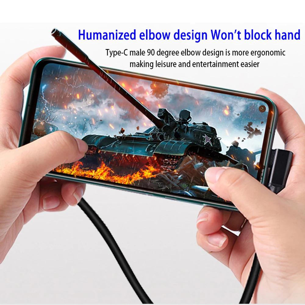 Ugrourd-Cable de transferencia de datos tipo C a tipo C, Cable de súper carga PD100W para teléfono, portátil, gafas VR, USB3.2 Gen2 * 2 20gbps - imagen 5