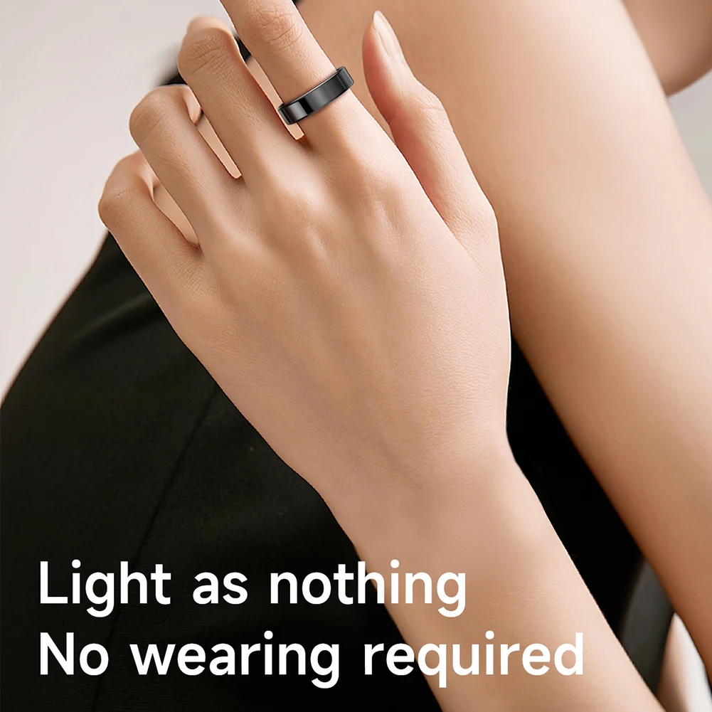 Anillo inteligente SR09, rastreador de salud, monitoreo del sueño, medición multifunción de oxígeno en sangre, anillo de presión arterial para Android e iOS - imagen 4