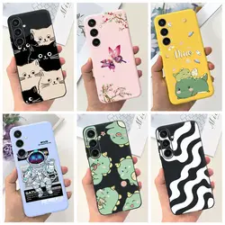 Samsung Galaxy A55 Funda Silicona Dibujos Animados 5G Suave