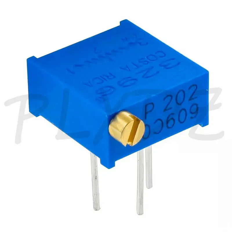 10 Uds 3296P potenciómetro ajustable Horizontal 500R 1K 2K 5K 10K 20K 50K 100K 200K 500K ohm 3296 ajuste lateral 103 203 104 - imagen 2