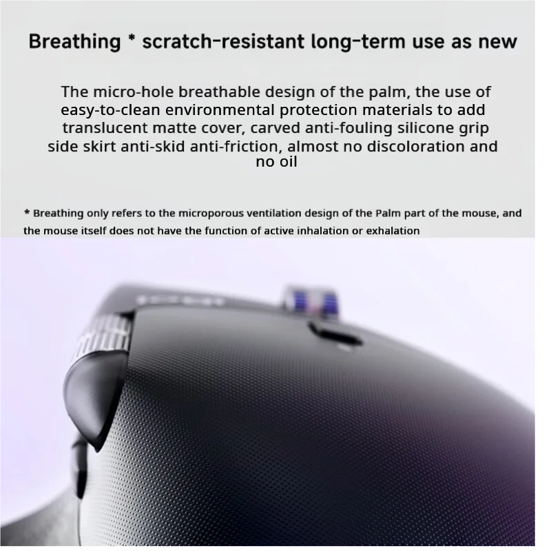 Logitech MX Master 4 Acciones de retroalimentación háptica Anillo MagSpeed 8000DPI Ratón inalámbrico ergonómico Bluetooth Batería de 70 días - imagen 5