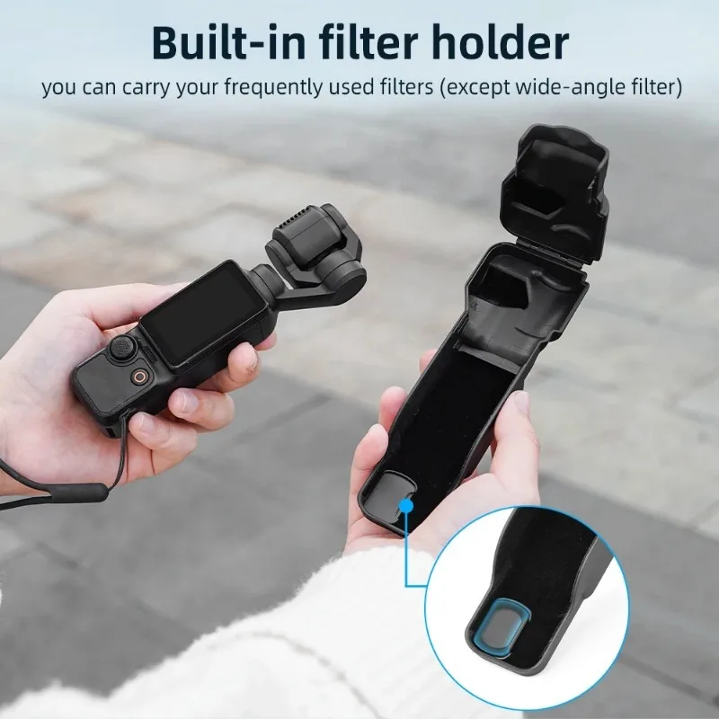 Funda protectora para DJI Osmo Pocket 3, tapa de lente de cámara antiarañazos, carcasa protectora resistente a los arañazos para Pocket 3 - imagen 5