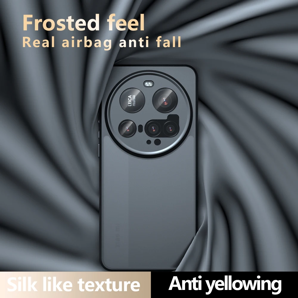 Para Xiaomi 15 Ultra 5G Funda trasera para teléfono Airbag a prueba de golpes protección anticaída antihuellas mate Funda Coque fundas - imagen 5