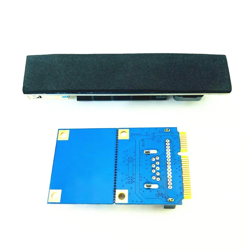 Cable USB de 30cm Mini PCIE a PCIE X4 puerto de extensión conector de tarjeta gráfica de PC extensor PCIE Riser adaptador elevador PCI-E tarjeta elevadora - imagen 5