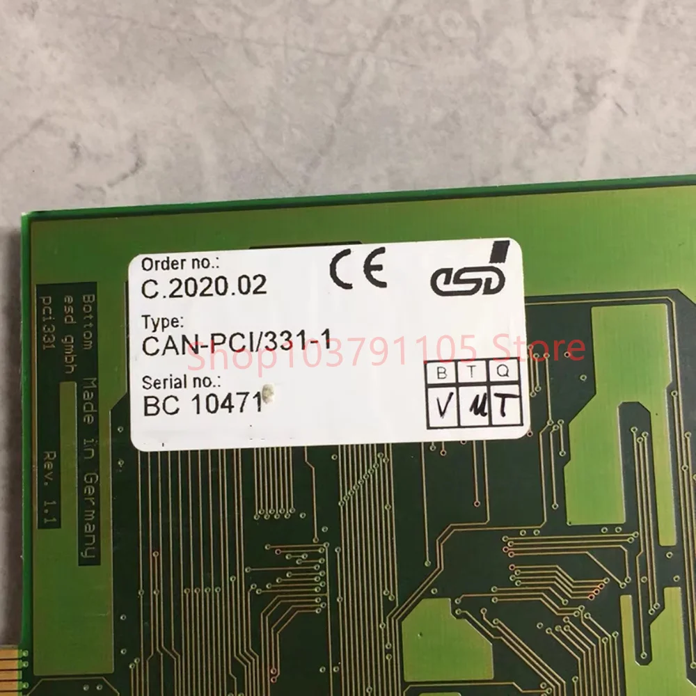   Tarjeta de Adquisición de Datos CAN-PCI/331-1 - imagen 3