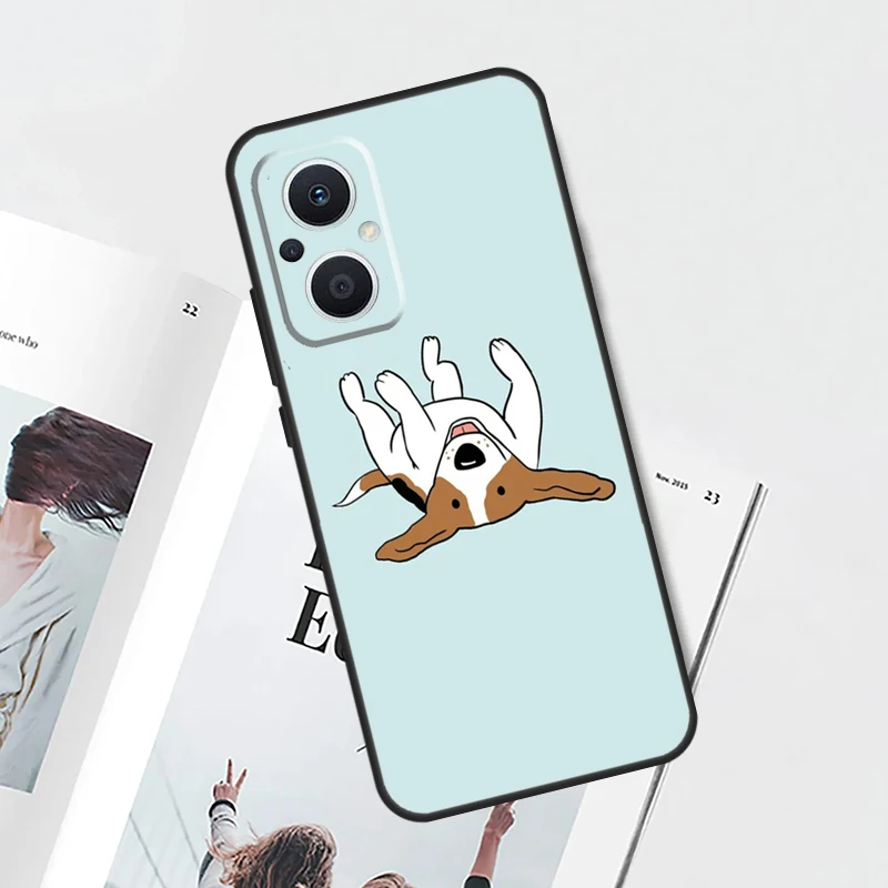 Funda Beagle cachorro perro para OPPO Find X9 X5 X6 X8 Pro OPPO Reno 14 13 12 11 10 Pro 14F 13F 12F 7 8 Lite - imagen 5