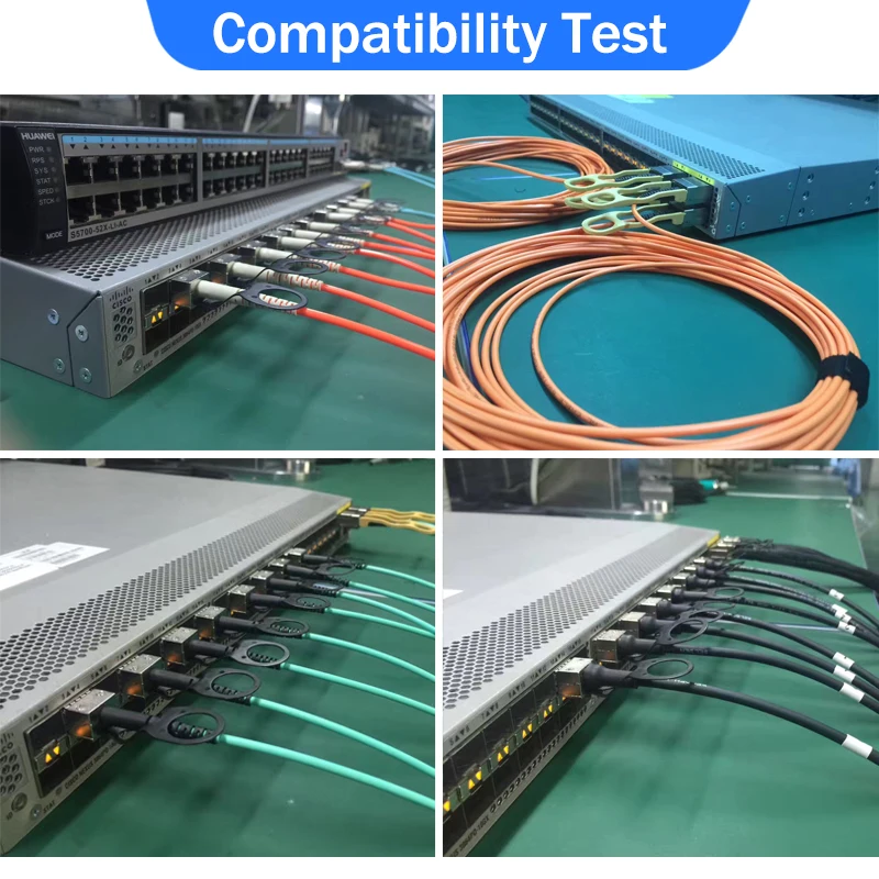 Cable SFP+ 10G AOC Compatible Cisco Huawei MikroTik