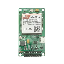 Módulo A7670SA LTE Cat-1, Placa con Ranura SIM y UART TTL