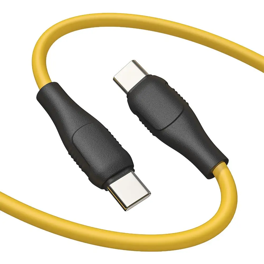 Cable de carga tipo C a tipo C de 1m, línea de datos 20w 2.4a para Poco, Cable Usb C de carga rápida, Cable de carga de datos tipo C Wir Z5q9 - imagen 5
