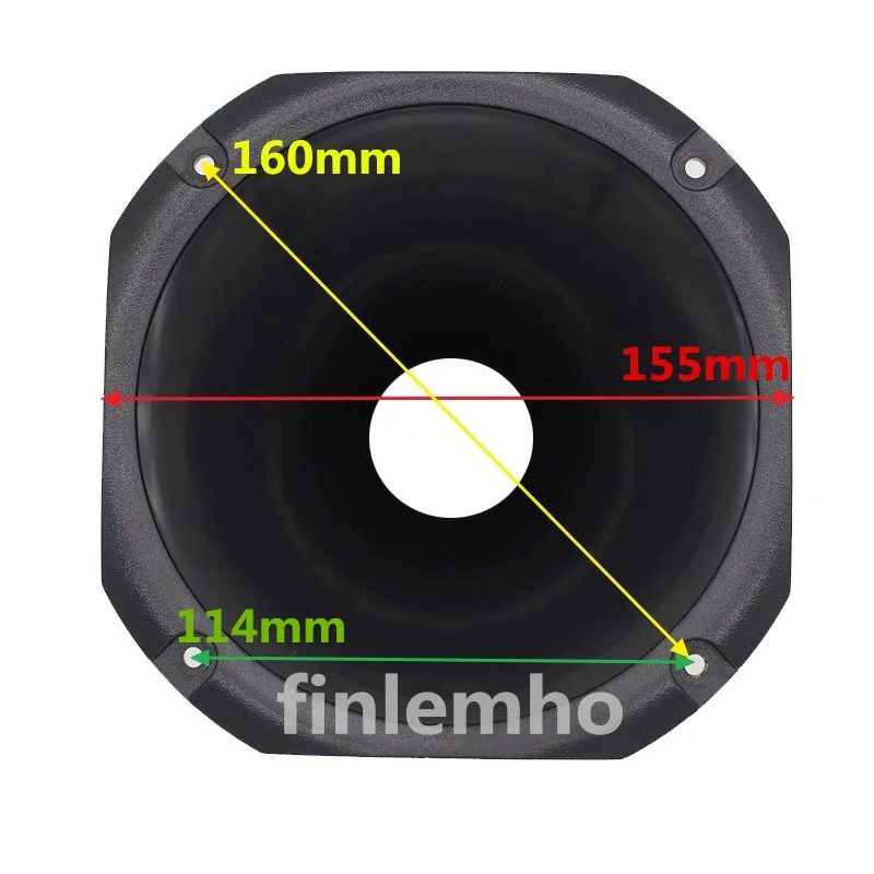1 bocina de altavoz para DJ de 2 "garganta 45 °   x 45 °   Plástico de dispersión para sistema de megafonía de audio profesional de cine en casa de alta fidelidad de coche - imagen 3