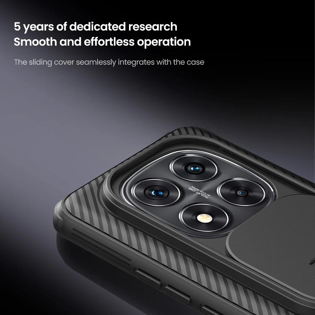 Para Redmi note 14 pro plus funda NILLKIN funda protectora de lente deslizante para Redmi note 14 pro + funda antideslizante Camshield - imagen 3