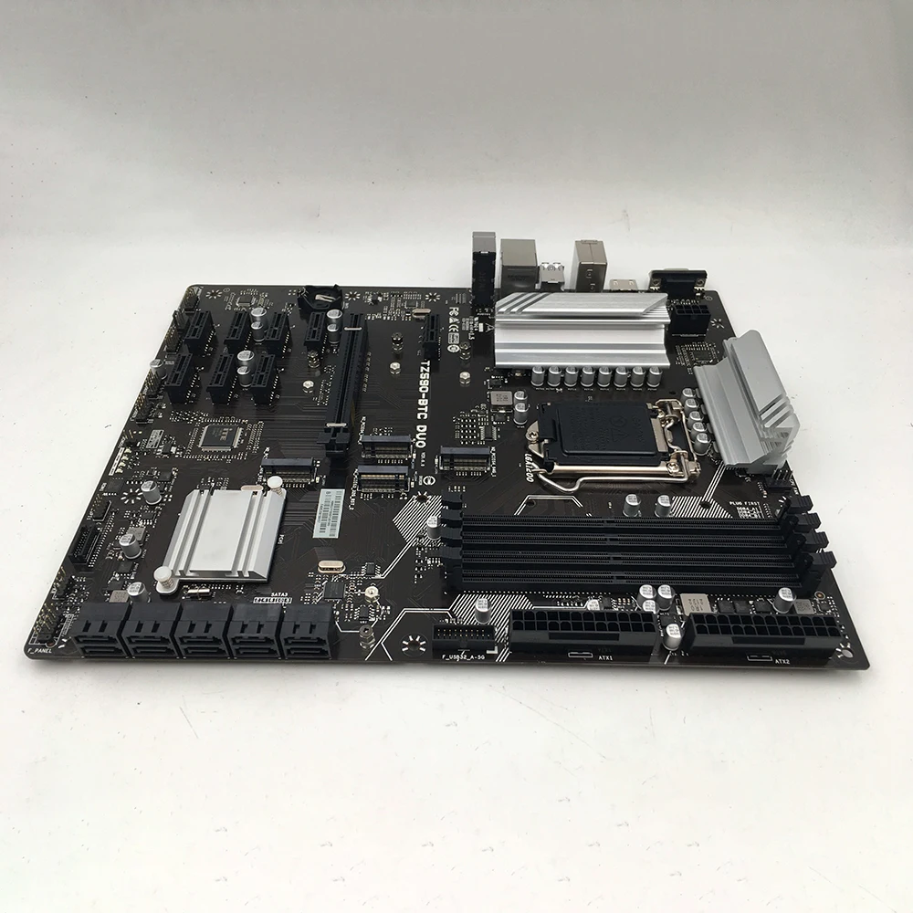 Para Biostar TZ590-BTC DUO placa base Z590 LGA1200 6 Gb/s compatible con 10. °/11 ° CPU Micro ATX DDR4 PCIe 3,0 128GB - imagen 3