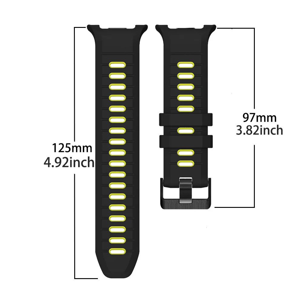 Cinturón de moda para amantes de la moda para Samsung Galaxy Watch 8 40 44mm/8 Classic 46mm accesorios de reloj inteligente de silicona opción de regalo Ideal - imagen 2