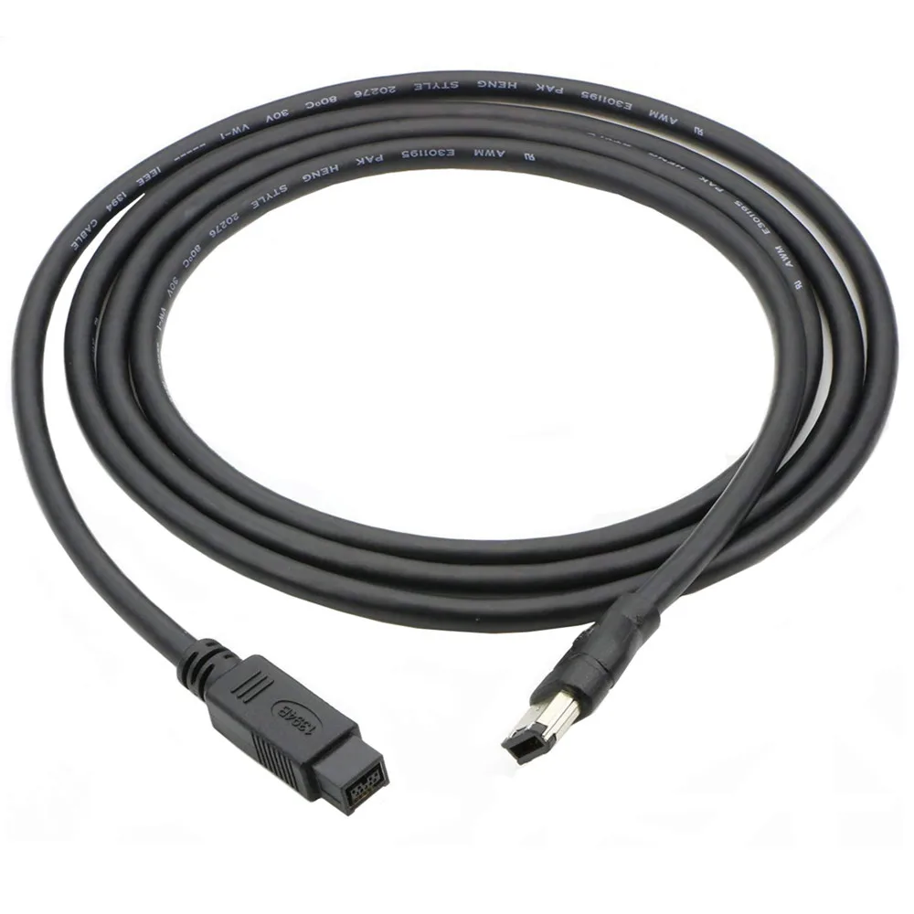 FireWire 800 IEEE-1394B 9 pines 6 pines a 6 pines 4 pines a 4 pines IEEE 1394 para Cable adaptador ILink 4 pines a Cable Firewire 400 1,8 m 3m 5m - imagen 4