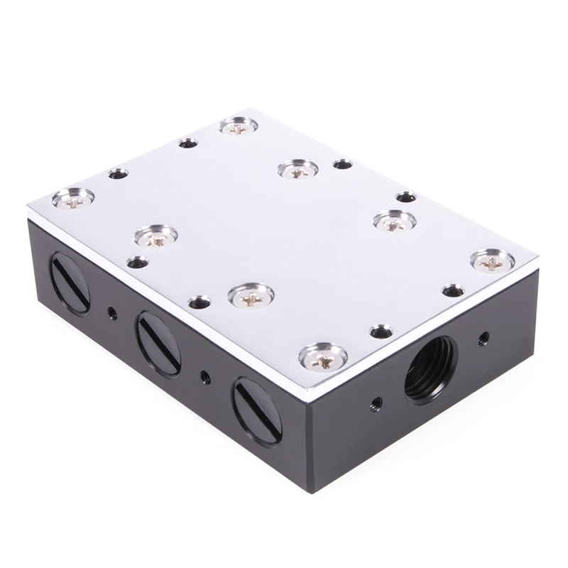 100% Alphacool ES astro Plate C1/C2/C3/C5 para cajita, servidor, estación de trabajo, sistema de construcción de bucle de fluido de refrigeración por agua - imagen 2