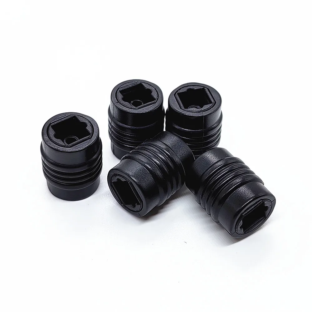 Adaptador de acoplador de extensión Toslink, conector de Cable hembra a hembra de Audio óptico Digital, 5 unids/lote