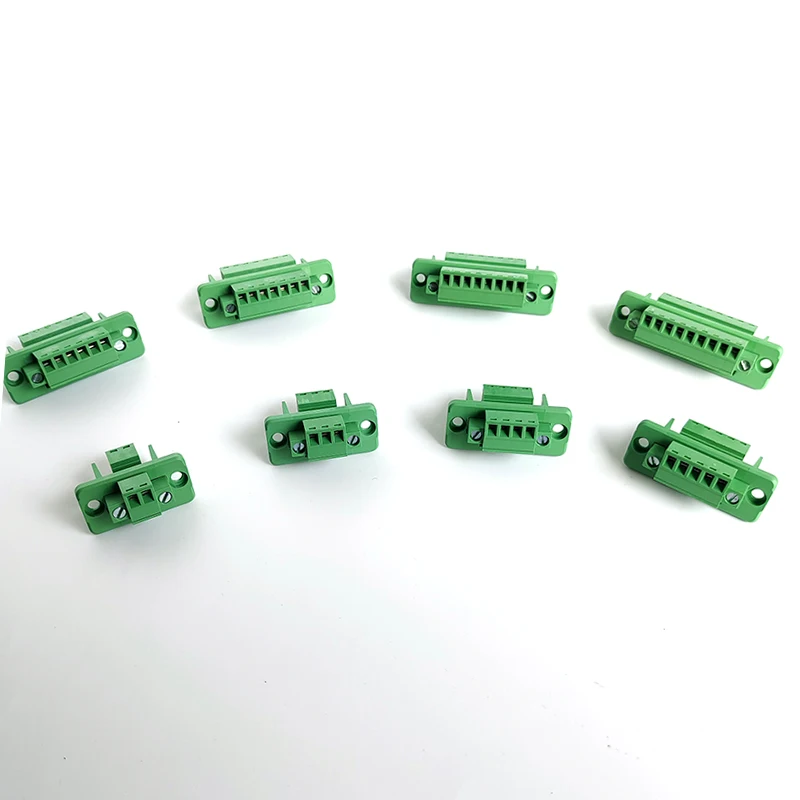 50 juegos 15EDGWC paso 3,81mm 2P/3P/4P/5P/6P/8P/9P conector de bloque de terminales enchufable JM15EDGKM paso de 3,81mm - imagen 2