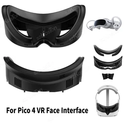 PICO 4 Soporte Interfaz Facial – Almohadilla Cuero Espuma Lavable