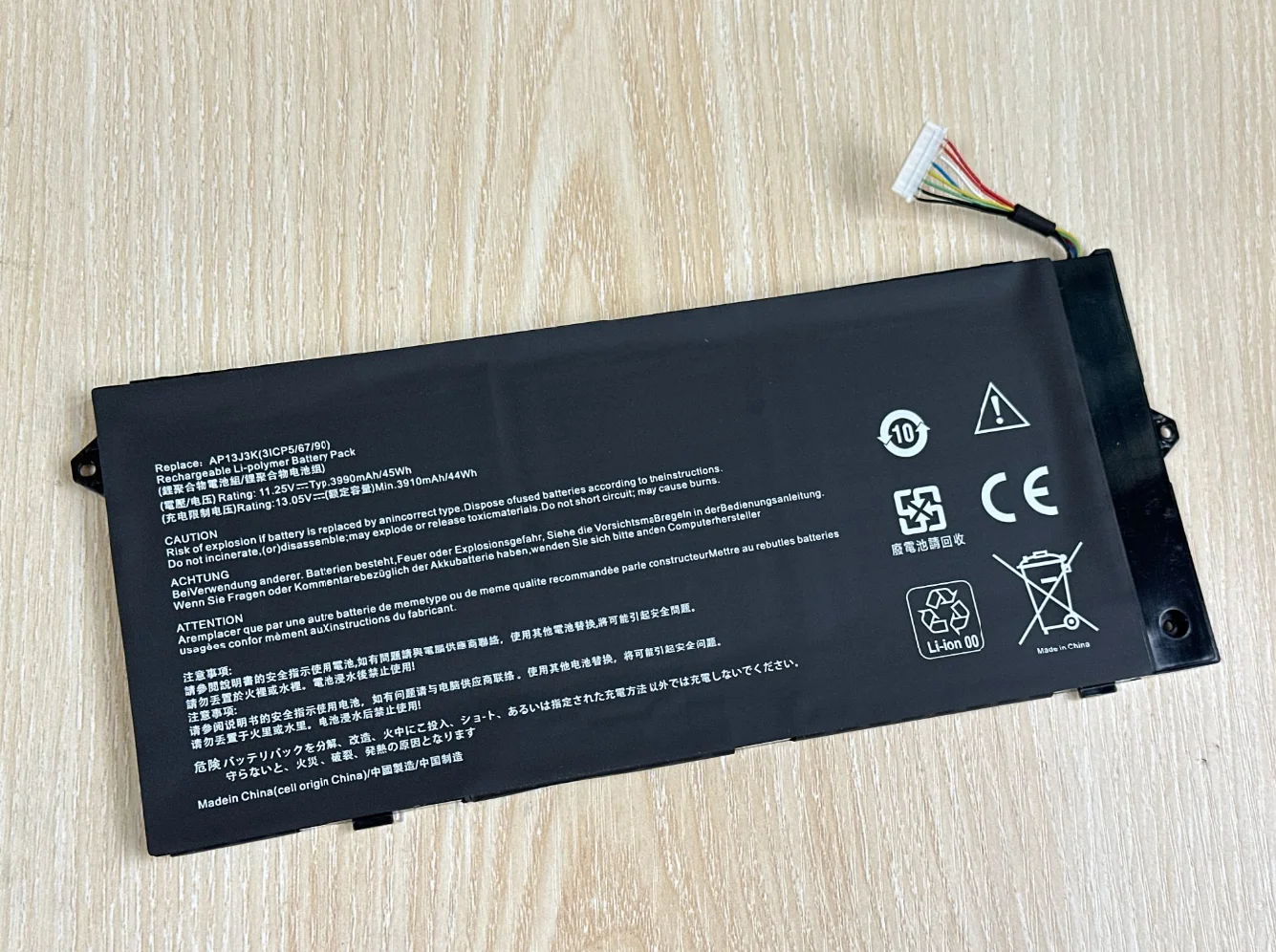 Batería ACER Chromebook C720/C740 – AP13J3K Repuesto - imagen 4
