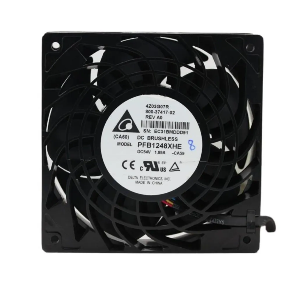 Delta PFB1248XHE Ventilador servidor axial doble rodamiento - imagen 5