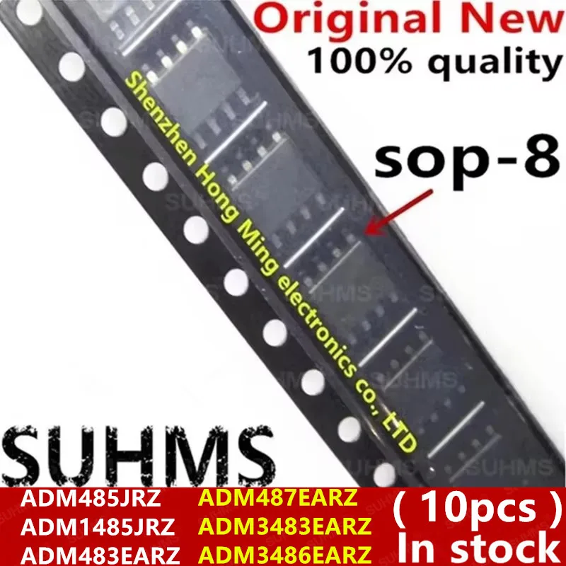 Analog Devices ADM485JRZ / ADM1485JRZ – Transceptor RS-485 Bajo Consumo