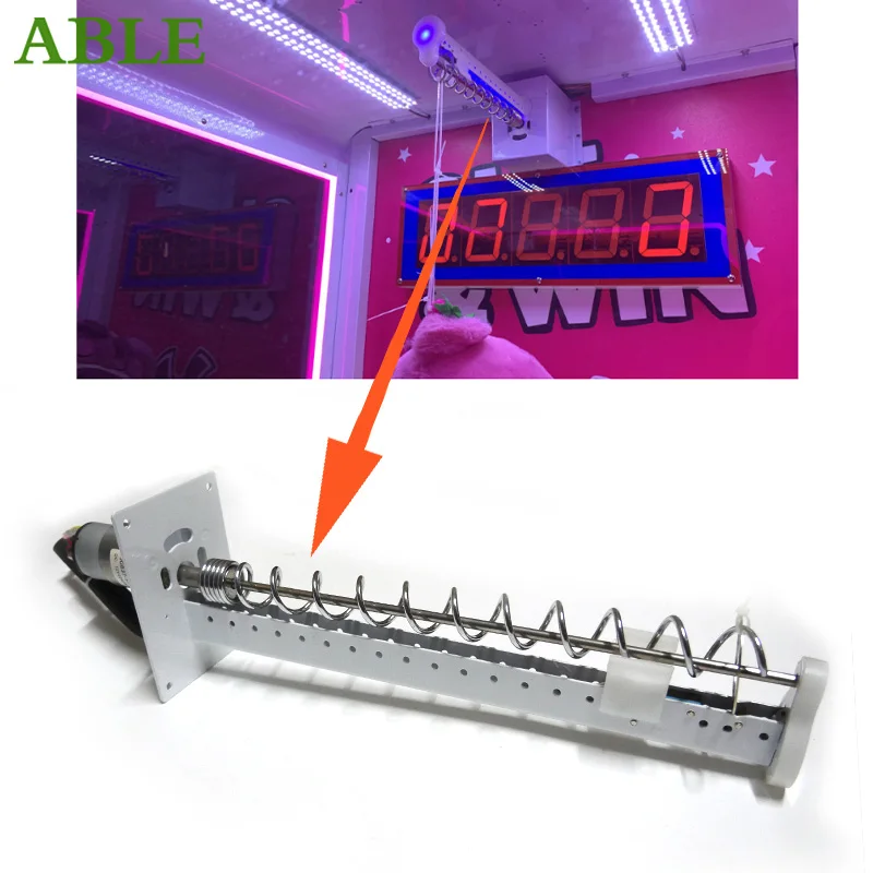 Máquina de entretenimiento que funciona con monedas, desafío, varilla de 10 segundos y motor, accesorios para simulador de arcade de 30cm