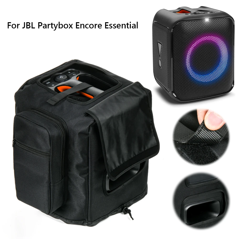 Cubierta de altavoz, funda protectora de nailon para altavoz, cubierta de malla impermeable y antiarañazos para altavoz esencial JBL Partybox Encore - imagen 2