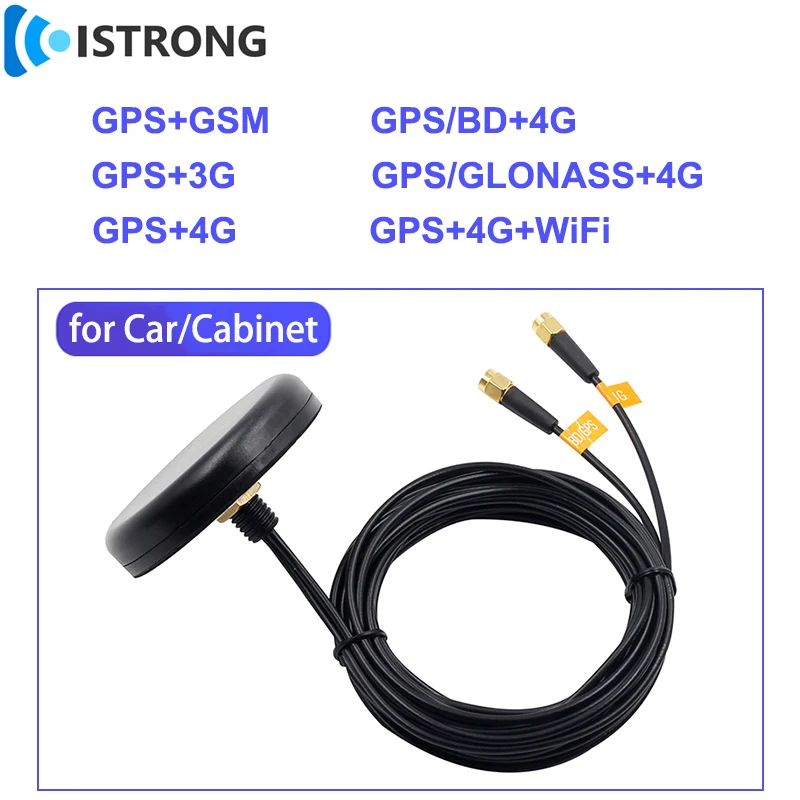 Amplificador de señal de satélite para vehículo, antena de banda completa de largo alcance para exteriores, GSM/3G/4G + WiFi + GPS/BD/Glonass - imagen 2
