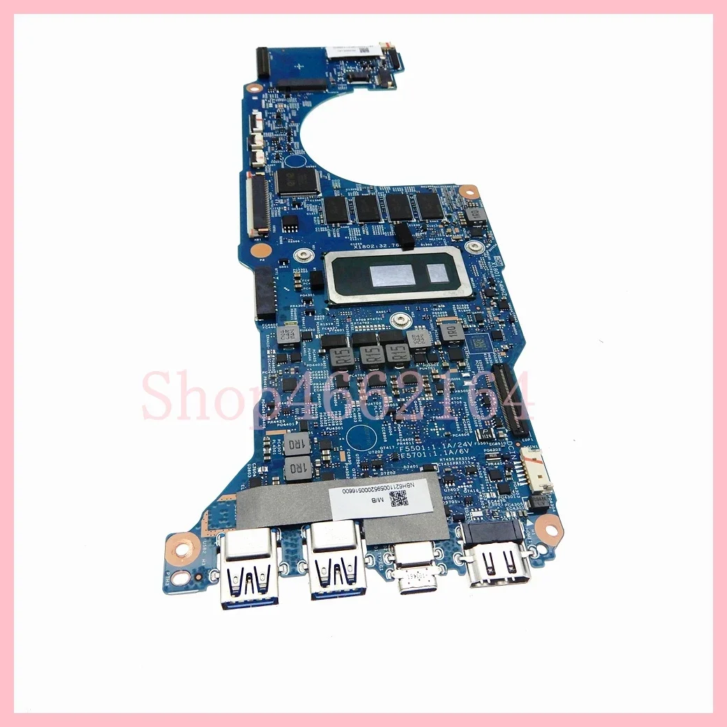 18734-1M con i7-8565U CPU 8GB-RAM placa base para portátil Acer Spin 5 SP513-53 placa base para ordenador portátil 100% probado OK - imagen 3