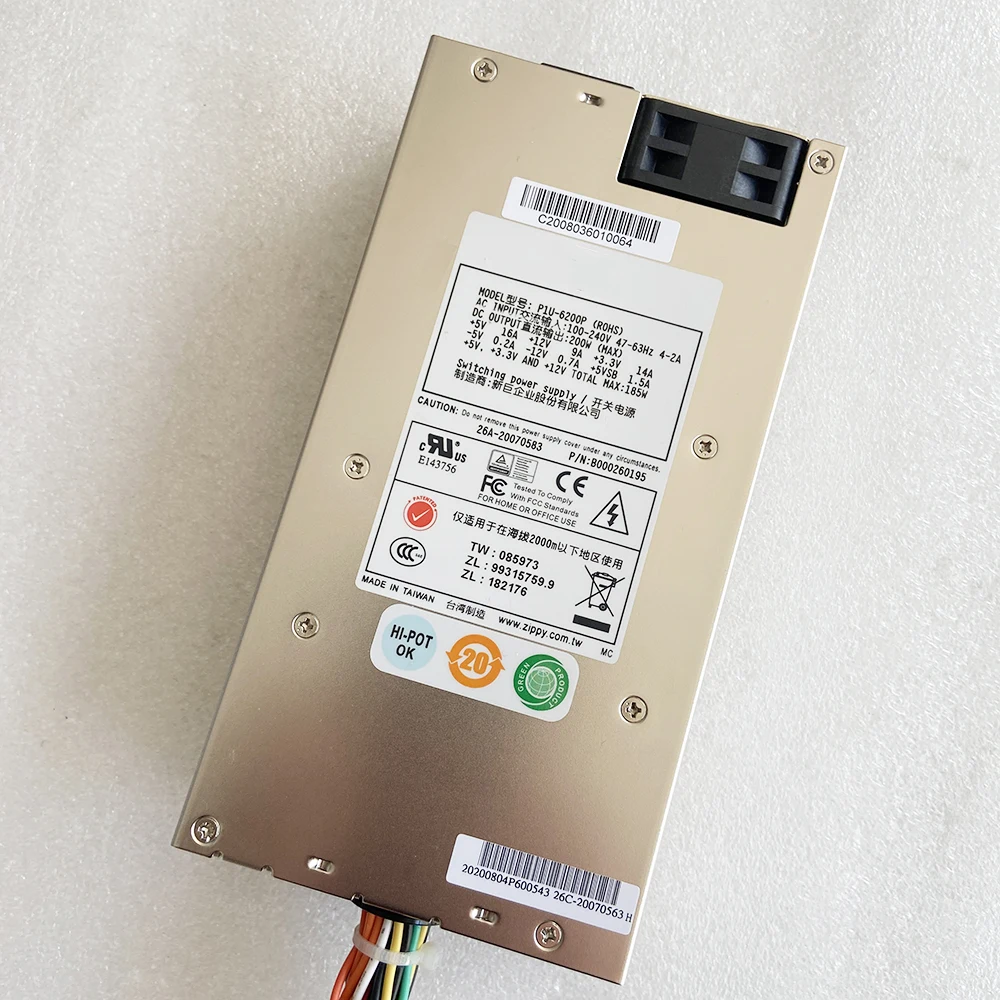 Fuente de alimentación del servidor P1U-6200P 200W B000260195 Totalmente probada