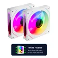 Reverse white 2Fans
