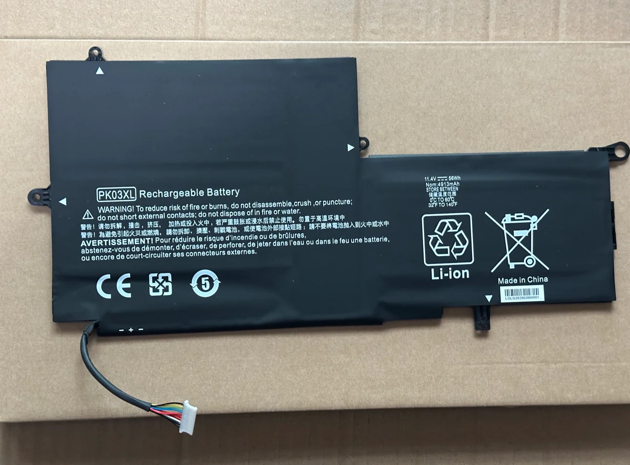 PK03XL-Batería de ordenador portátil, 56WH, para HP Spectre Pro X360 G1 13-4000 13-4100 13-4200 HSTNN-DB6S TPN-Q157 789116-005 788237-2C2 - imagen 4