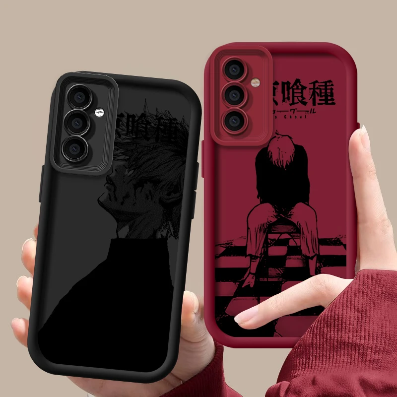 Tokyo Ghoul Kaneki Ken funda de teléfono con escalera de ojo suave para Redmi Note 13, 12, 11, 10, 9 Pro Plus, 5G, POCO F3, F4, F5, X3, X4, X5 GT - imagen 4